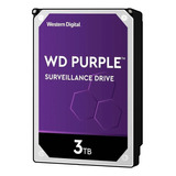Disco Rígido Interno Western Digital Wd Purple Wd30purx 3tb Roxo
