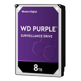 Disco Rígido Interno Western Digital Wd Purple Wd82purz 8tb Cor Roxo