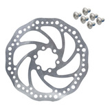 Disco Rotor De Freio 160mm Winzip Mtb Xc Bike 6 Parafusos