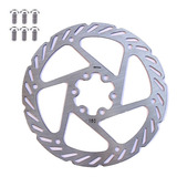 Disco Rotor De Freio P/ Bike Ondulado 160mm 6 Parafusos