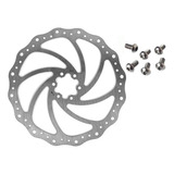 Disco Rotor Freio 203mm Ondulado Mtb Xc Dh Bike 6 Parafusos