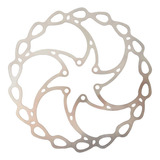 Disco Rotor Freio Bike 160mm Session Pulse Xc Super Leve 6f Cor Prateado
