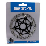 Disco Rotor Freio Hidráulico Aço Elite Leve 160mm Mtb Gta Cor Prateado