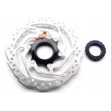 Disco Rotor Shimano Sm-rt10 160mm Center Lock Pn:asmrt10s Cor Prata
