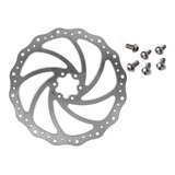 Disco Rotor Winzip 203mm Freio Mec Hidr Mtb Xc Bike 6 Furos