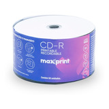 Disco Virgem Cd-r Maxprint De 52x Por 50 Unidades