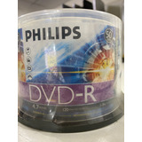 Disco Virgem Dvd-r Philips De 16x Por 50 Unidades