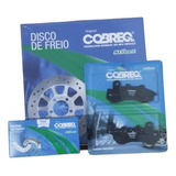 Disco+pastilha+lona Cobreq Cg Titan Fan 160 2020 Combi-brake