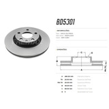 Discos De Freio Dianteiros Audi A4 E Passat 1.8