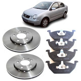 Discos E Pastilhas Polo Sedan 2002 2003 2004 2005 2006 2007