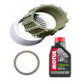 Discos Embreagem Separador Mola Harley 883 + Transoil Motul