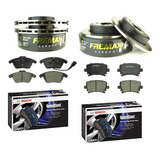 Discos Pastilhas De Freio Ceramica Passat 2.0 Tsfi 2012 2013