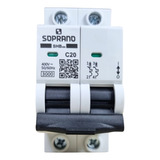Disjuntor Bipolar Duplo 10a, 16a,20a, 25a, 32a,40a, 50a, 63a