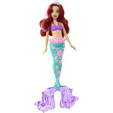 Disney Princesas Ariel Cabelo Toque De Cor Mattel Hlw00