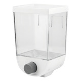 Dispensador De Alimentos Grãos Cereais Recipienteplástico 1000ml Branco