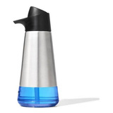 Dispensador Detergente Em Aço Inox Oxo Easy Press, Cor Prata