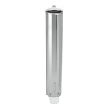 Dispenser Em Aço Inox Para Copos De Água De 180/200ml
