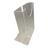 Display A5 (15x21) Porta Panfleto Flyer Folder Acrílico 5pcs