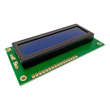 Display Cristal Liquido Lcd 16x2 Azul Com Backlight - 1602