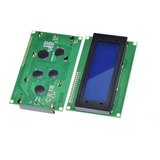 Display De Led Lcd 16x2 C/ Back Light Azul Arduino Kit 2 Pçs