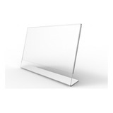 Display De Mesa Acrilico Virgem Para Folha A5 L Horizontal