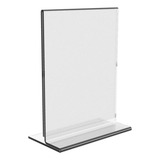 Display Expositor T Restaurante 10x15cm A6 Balcão 12peças