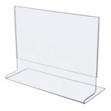 Display Horizontal T 15x10cm A6 Expositor Balcão Folder 10pc