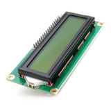 Display Lcd 16x2 - Backlight Verde - I2c Soldado