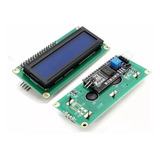 Display Lcd 16x2 1602 Fundo Azul Com Modulo I2c Soldado 
