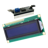 Display Lcd 16x2 Serial I2c Com Backlight Azul