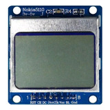 Display Lcd Nokia 5110 84x48 Placa Azul - Backlight Azul