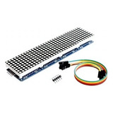 Display Modulo Matriz De Led 8x32 Com Chip Max7219 Vermelho