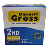 Disquete Gross 2hd 3.5 Cx. Com 10 Unidades