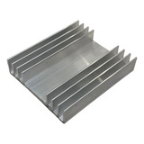 Dissipador Calor Aluminio 8,6cm X 2,0cm C/ 10cm Comprimento