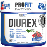 Diurex Chá Diurético Termogênico Detox 200g - Profit Sabor Frutas Vermelhas