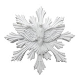 Divino Espirito Santo Resina Decoração De Parede 14cm - 2 Un