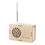 Diy Modelo De Rádio Montagem 3d Quebra-cabeça Brinquedo