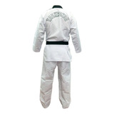 Dobok Kimono Canelado Olimpic Taekwondo Adulto - Homologado