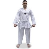 Dobok Taekwondo Adulto Start Algodao Kimono + Faixa Branca