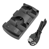 Doca Carregador Duplo Controle Ps3/ps Move Hub Usb
