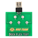 Dock Flex Placa Para Teste De Funcionamento Micro Usb V8