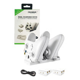 Dock Station Branco + 2 Baterias Dobe Controle Xbox One/s/x