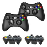 Dois Controles Sem Fio Wireless Joystick Para Xbox 360