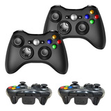 Dois Controles Sem Fio Wireless Joystick Para Xbox 360