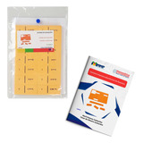 Dominó De Equações Em Eva - 28 Peças | Material Didático Para Estudo De Equações Matemáticas | Ideal Para Aprender Brincando | Jogo Educativo