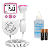 Doppler Fetal Sonar Ultrassom Com Pilhas E Gel Ultrassom