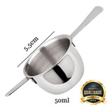 Dosador De Bebidas 50ml Em Aço Inox Para Barman E Bartender