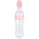 Dosador De Silicone Para Papinha Bebê 6m+ Buba Cor Rosa-claro