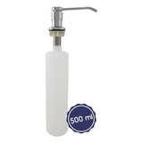 Dosador Dispenser Sabão Líquido Detergente 500ml Inox Tubrax