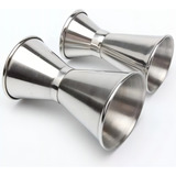 Dosador Duplo Digger Bebidas Flair Medidor Inox 15 X30 Whisk Cor Prata